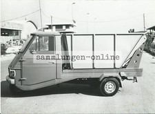 PIAGGIO Ape Kipplaster Foto Photograph Photo Werkfoto Fotografie Auto