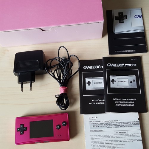 Nintendo gameboy micro konsole - nintendo,