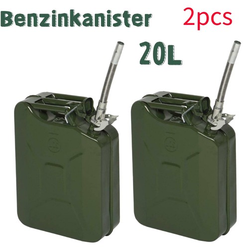 20l tragba benzinkanister - 2x,