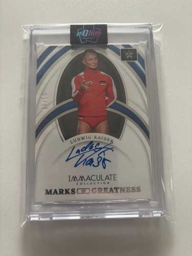 Panini immaculate wwe 2022 - immaculate,