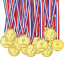 48 Stücke Gold Medaillen