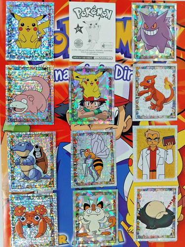 Pokémon sticker series - series, 1-