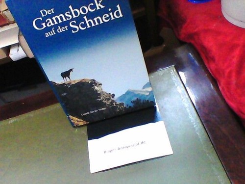Der gamsbock auf schneid - gamsbock,