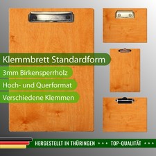 Bütic Holz Klemmbrett