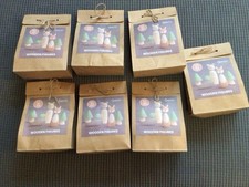 Holzfiguren 7 Sets DIY Holz