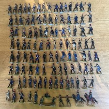 110  zinnfiguren flachfiguren bemalt Sammlung