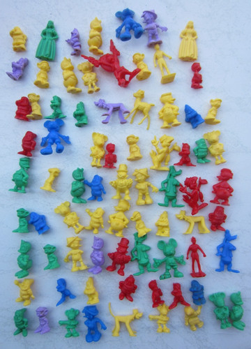 Sammlung kaugummifiguren - sammlung, 76