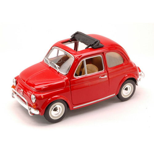 Fiat 500 1968 red - 500, l