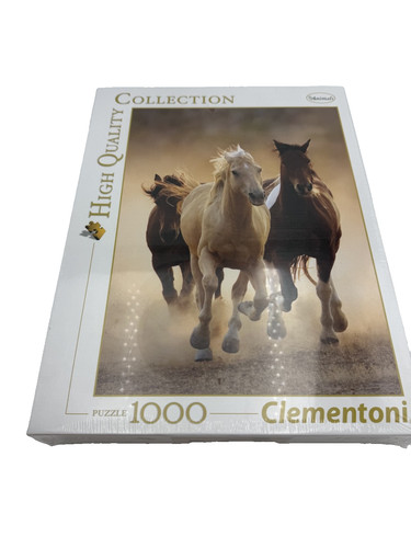Puzzle running horses 1000 - horses,