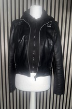 Vero Moda Jacke Lederjacke Kunstleder Damen Damenjacke Gr M schwarz Bikerjacke