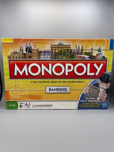 Hasbro monopoly banking - monopoly,