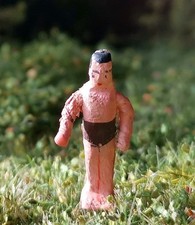 Preiser Holz H0 Badender stehend Figuren  alt antik 50er Jahre