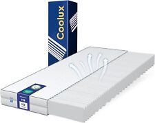 Coolux Sleep Kaltschaummatratze 120x200, Wendbare Matratze mit 2 in 1 Härtegrad