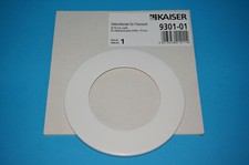 Kaiser 9301-01 Dekorblende für ThermoX® weiss Ø außen 125mm - 1 Stück