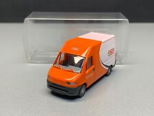 Fiat Ducato TNT Transporter Kasten Paket Wagen geschlossen Bus Van Busch H0 1:87