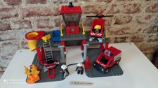 ◄◄ BSH ►► LEGO DUPLO 5601 FEUERWEHR Station Hauptquatier mit Hubschrauber