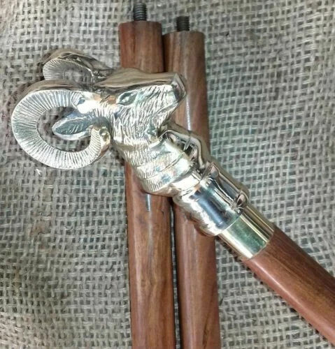 Ziegengriff holz gehen antik - gehen,