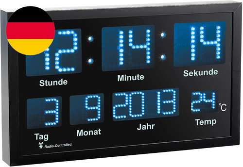 Lunartec digitaluhr mit - digitaluhr, datum