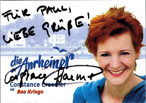 Original autogramm constance - original,