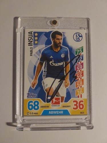 Topps bundesliga 2017 pablo - bundesliga, 2017-18
