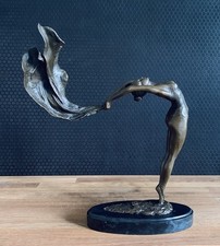 Bronzefigur Tänzerin Skulptur