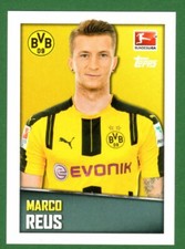 Topps 16 17 Fußball Bundesliga 2016 2017 Sticker Nummer # 105 Marco Reus BVB TOP