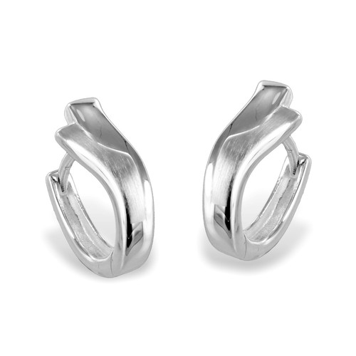 Echt 925 silber - 925, klappcreolen