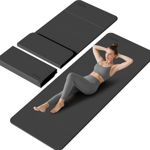 Paidu foldable yoga mat 10mm - yoga,