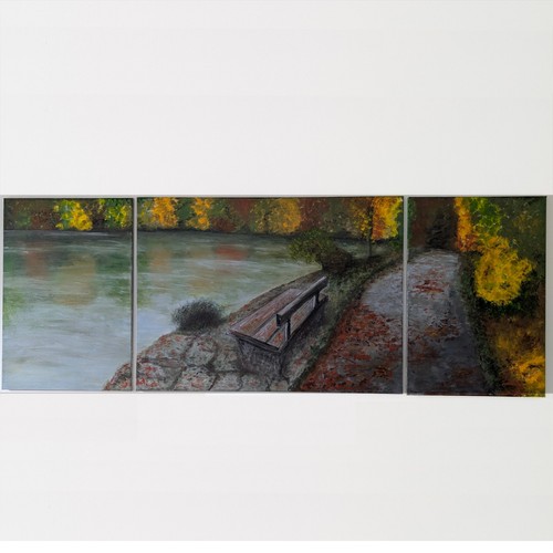 Bilder set handgemalt - set,