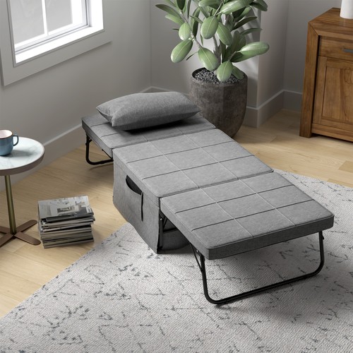 Homcom klappbett sessel - klappbett,
