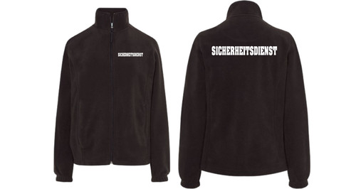 Sicherheitsdienst damen fleece - sicherheitsdienst,