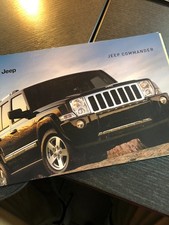 Autoprospekt 2003 JEEP COMMANDER , 34 Seiten + Anlagen