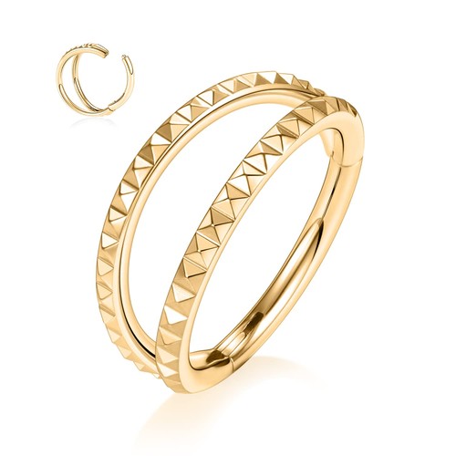 Doppelseptum nasenring helix - doppelseptum,