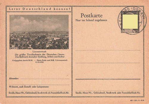 841504 bildganzsache p307 - 841504), dr