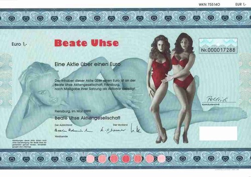 Beate uhse 1999 flensburg - uhse, ag