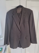 ROY ROBSON Anzug Braun Größe 54 Reine Schurwolle