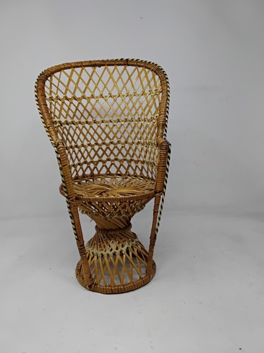 Mini pfau korbsessel rattan - mini,