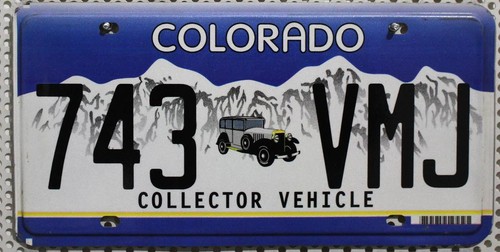 Colorado nummernschild usa - nummernschild,