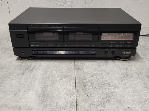 Fisher w9020 stereo double - fisher, cr-w9020