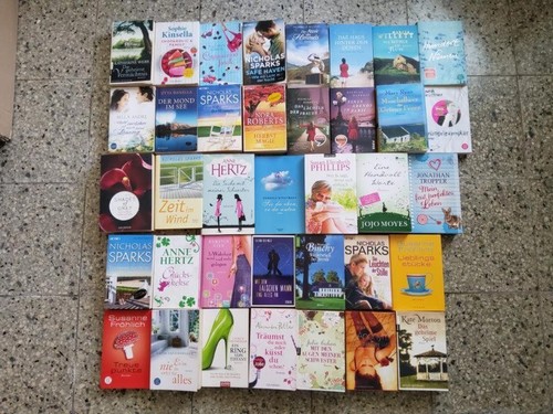 Bücherpaket 38 liebesromane - bücherpaket,
