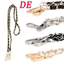 Geldbörse Tasche Riemen Ersatz DIY Schulter Handtasche Griff Metallkette, Leder
