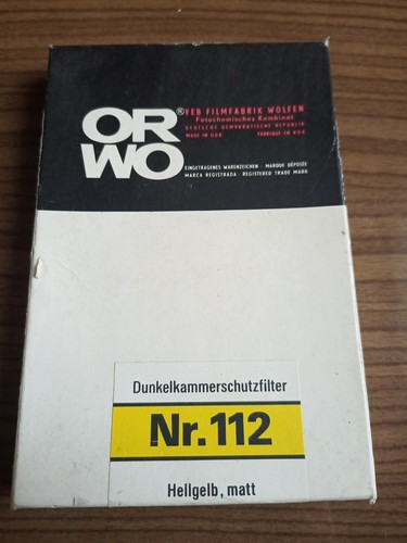 Orwo dunkelkammer schutzfilter - orwo, dunkelkammer-schutzfilter