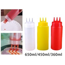 3-teilige Salatsaucenflasche