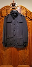 Burberry Übergangsjacke, Gr.54, Top erhalten, schwarz, neuestes Futter