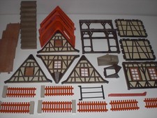 Playmobil Bauernhaus Bauernhof Fachwerkhaus Konvolut Ritter Sammlung Retro 80er