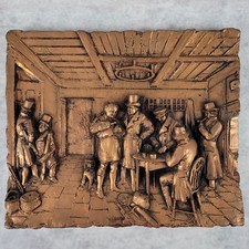 1 großes Vintage Relief Bild