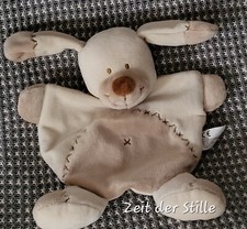 NICOTOY Hund Schmusetuch Stoffhund braun & beige ca. 23 cm,  NEU