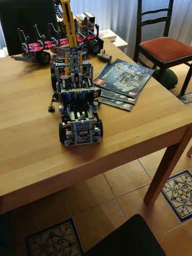 Lego technic holztransporter - lego,