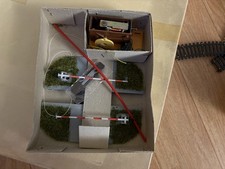 VEB Modelleisenbahnzubehör Glauchau - Spurweite H0 - Bahnübergang elektr.