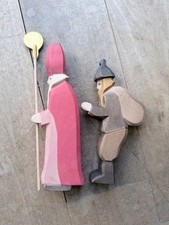 Ostheimer Sankt Nikolaus Mit Stab Und Knecht Ruprecht